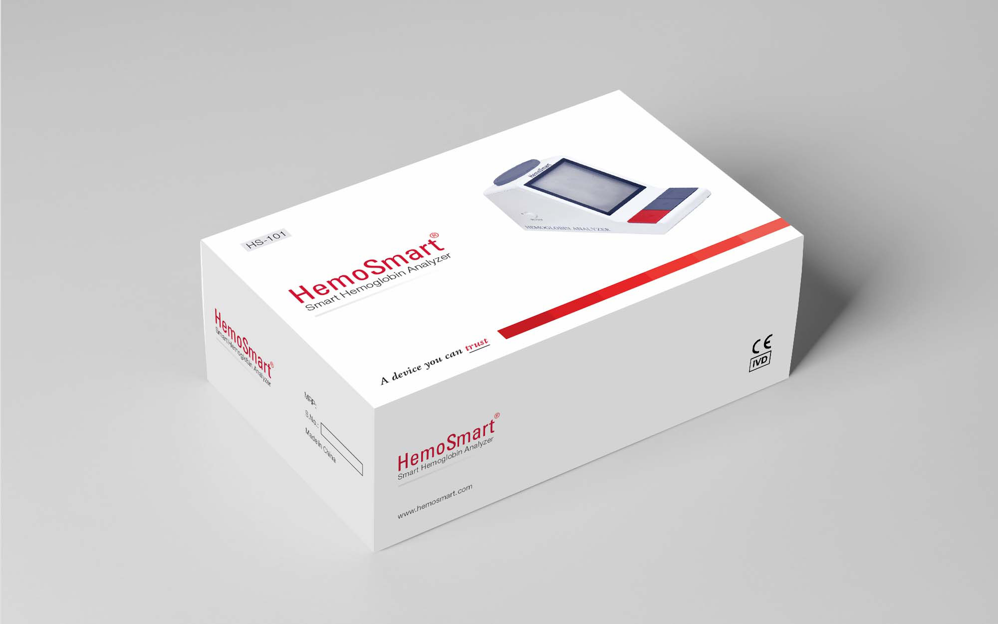HemoSmart, Hemoglobin Analyzer